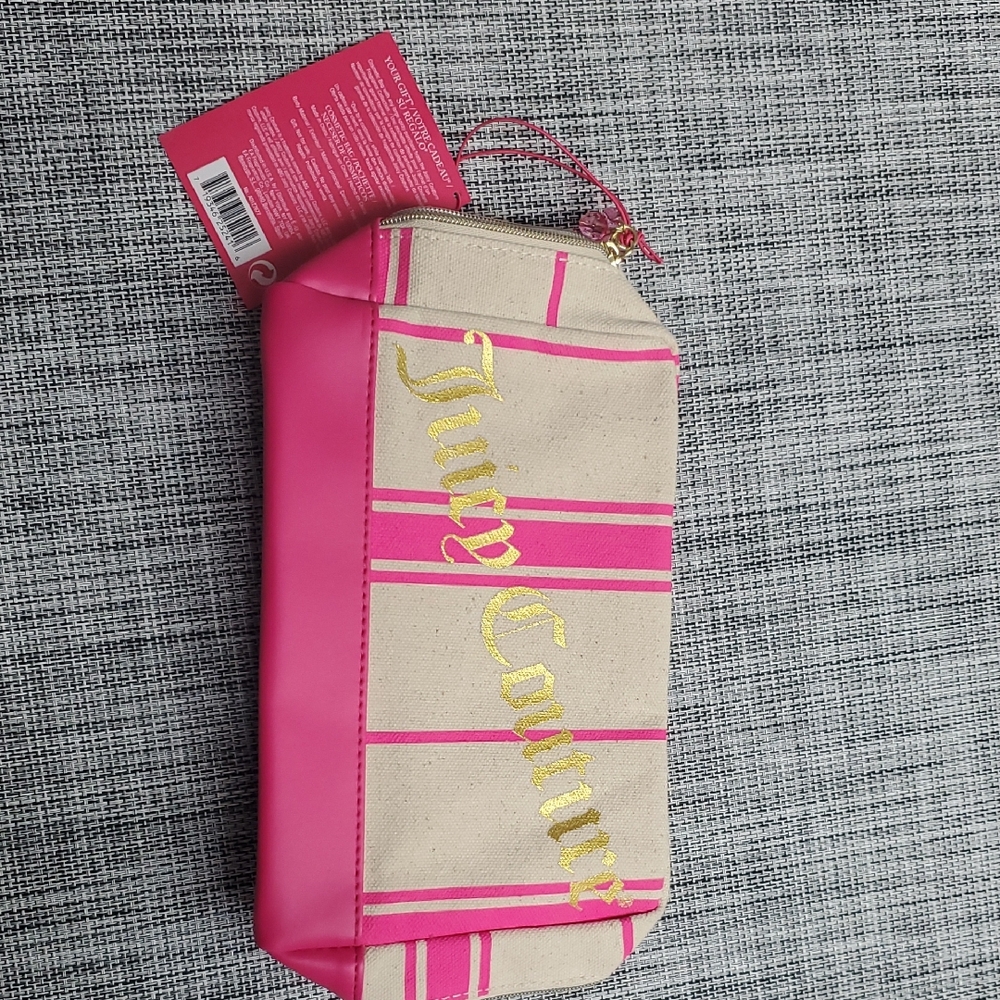 Juicy Couture Pink and Gold Women's Bag